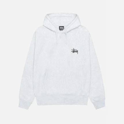 Ash Heather Stussy Hoodie