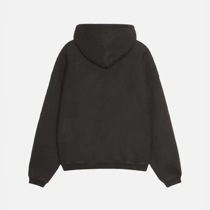 Black Stussy International Hoodie-back