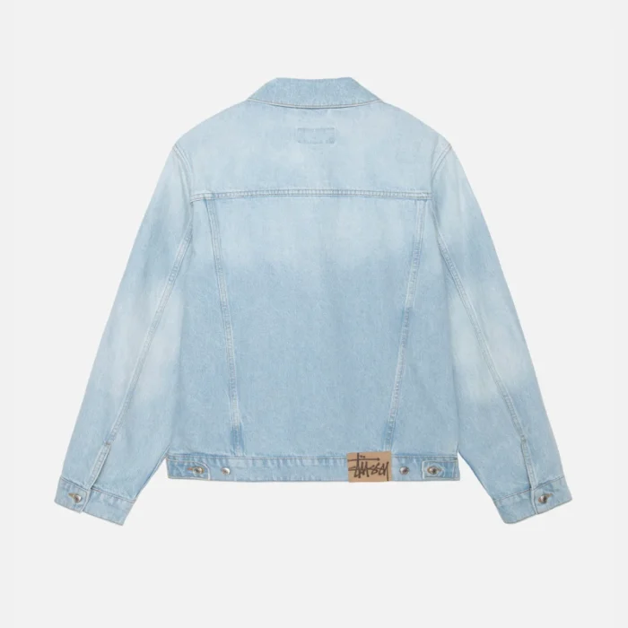 Stussy Trucker Denim Jacket Light Wash