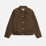 Brown Stussy Denim Jacket