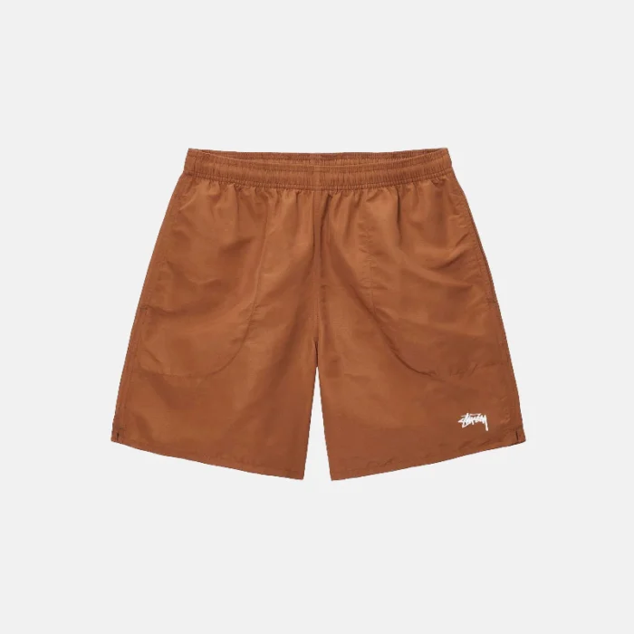 Brown Stussy Swim Shorts