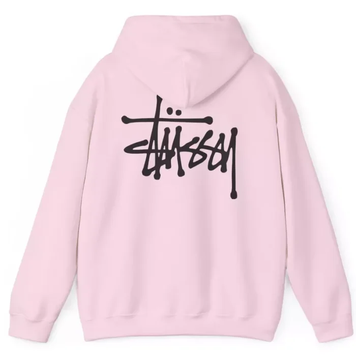 Pink Stussy Hoodie