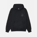 Stussy 8 Ball Pigment Black Hoodie