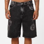 Stussy 8 ball Shorts Denim