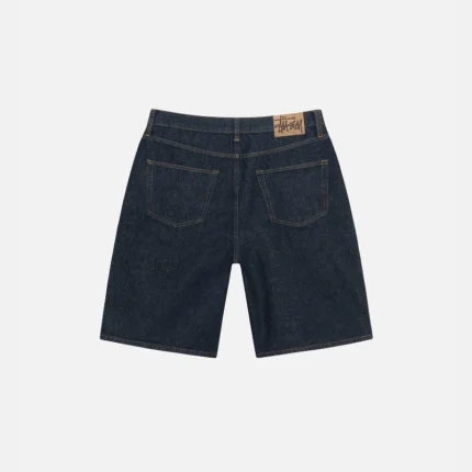 Stussy Big Ol Denim Shorts Indigo-back