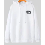 Stussy Honolulu White Hoodie