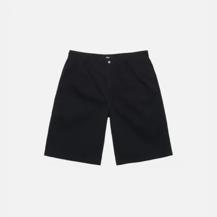 Stussy Chino Work Short In Black