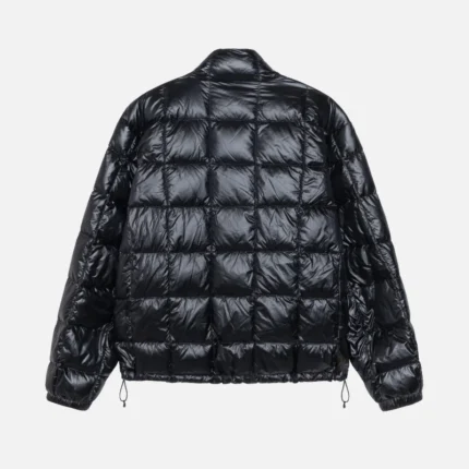 Stussy Midweight Puffer In Black Jacket-back