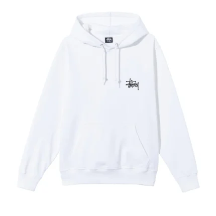 White Stussy Hoodie