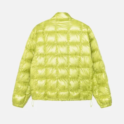 Stussy Midweight Puffer Lime Jacket-back