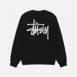 Black Stussy Sweater-back