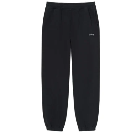 Stussy Washed Sweatpants Black