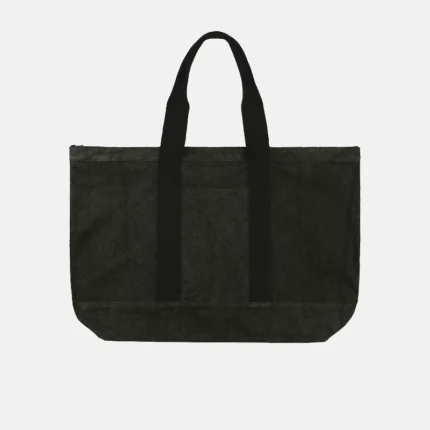 Black Stüssy Tote Bag-back