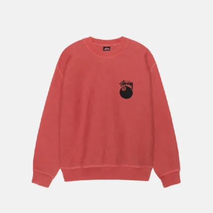 Guava Stussy 8 Ball Sweater