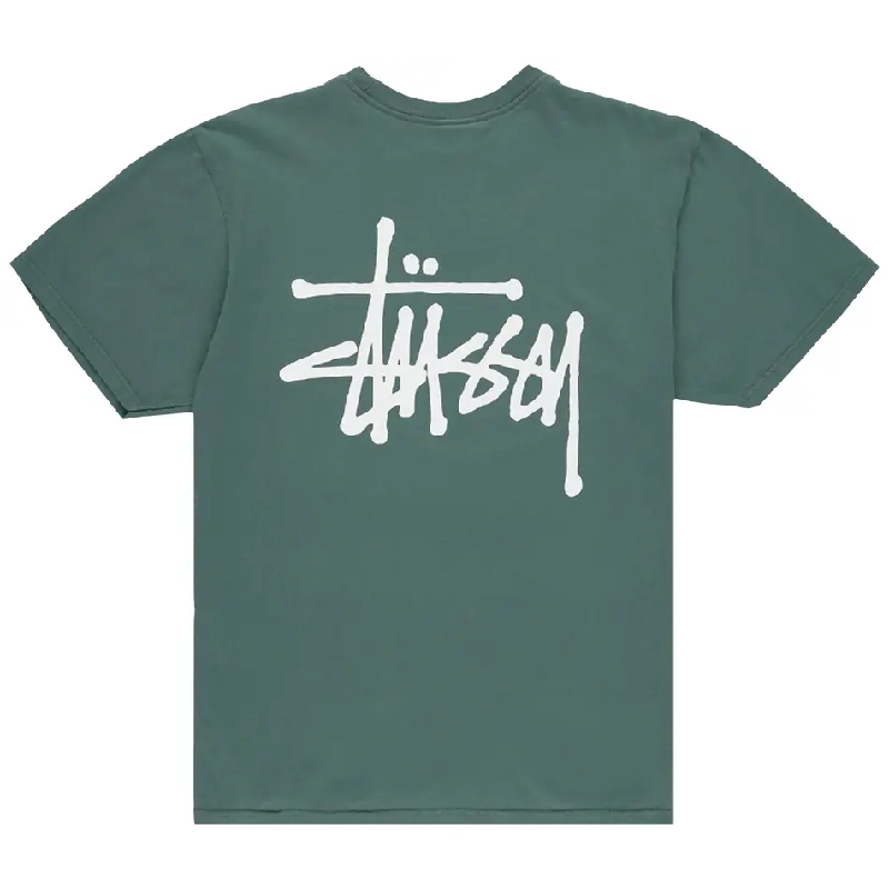 Green Stussy Shirt-back