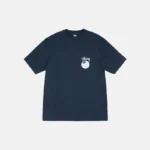 Navy Stussy 8Ball Shirt