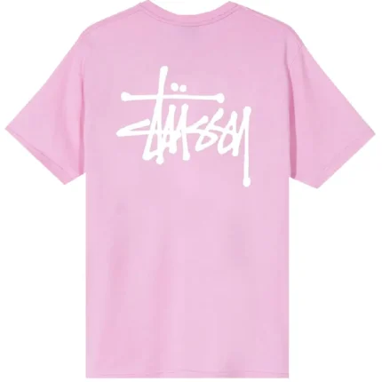 Pink Stussy Shirt-back