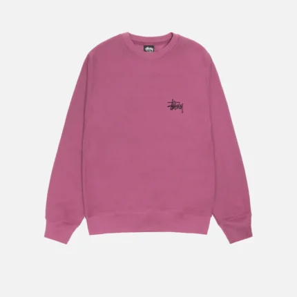 Pink Stussy Sweater