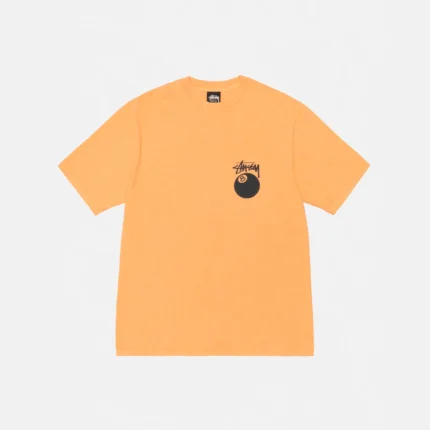 Stussy 8 Ball Orange Shirt