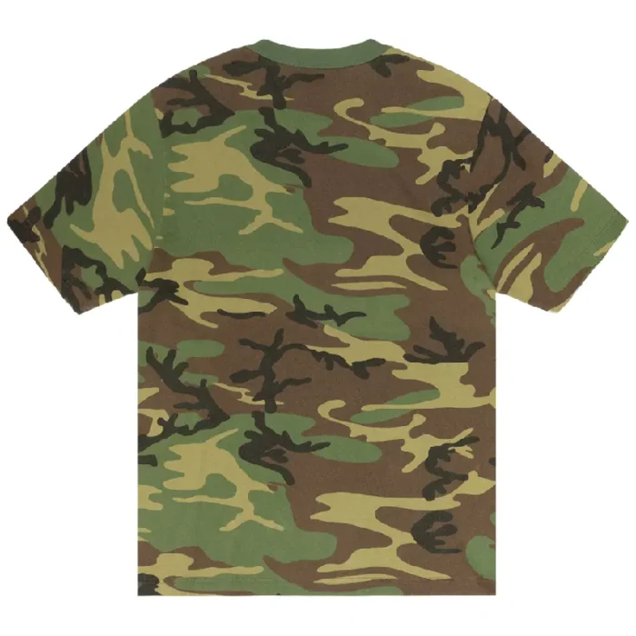 Stussy Stock Camo Shirt Camo/Black-back