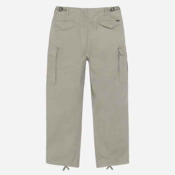 Stussy Military Cargo Olive Sweatpants-back