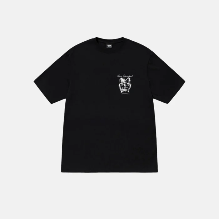 Stussy Dog Crown Shirt In Black