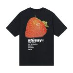 Stussy Strawberry Black Shirt