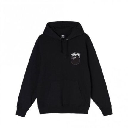 Stussy 8 Ball Black Hoodie