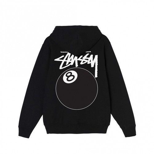 Stussy 8 Ball Black Hoodie