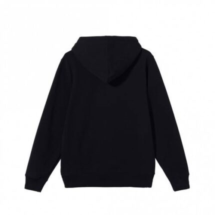 Stussy Basic Embroidered Black Pullover Hoodie