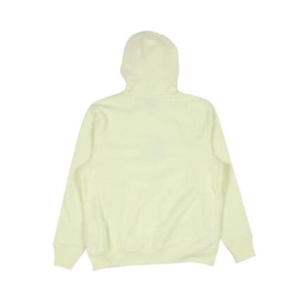 Stussy Copyright Embroidered Pale Yellow Hoodie