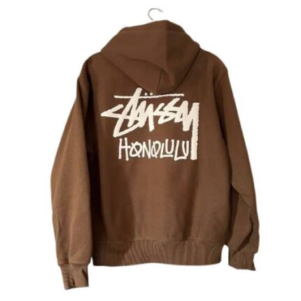 Stussy Honolulu Brown Hoodie