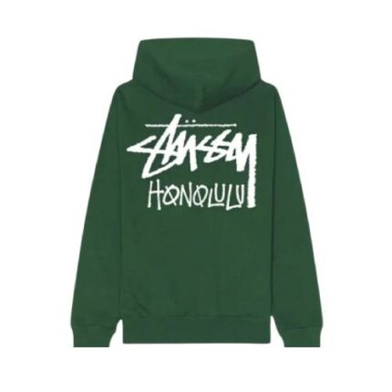 Stussy Honolulu Green Hoodie
