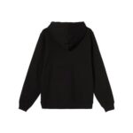 Stussy Lion Embroidered Black Hoodie