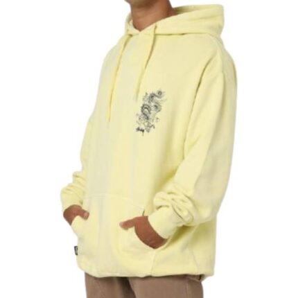 Stussy Script Dragon Pigment Citrus Hoodie