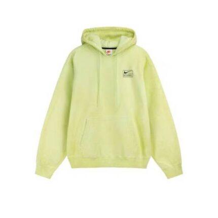 Stussy X Nike Washed Pullover Volt Hoodie