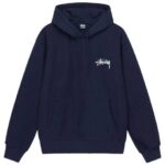 Stussy 8 Ball Fade Hoodie Navy