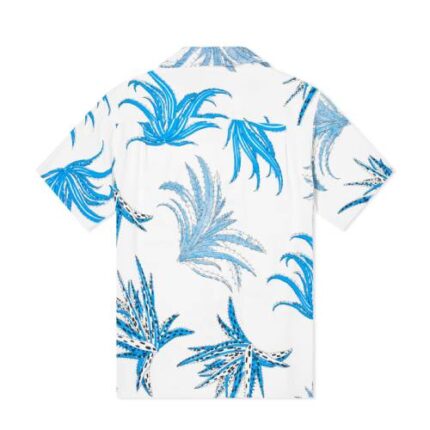 Stussy Cactus Rayon Linen White Shirt
