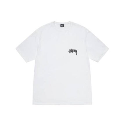 Stussy Dog Collage White Tee