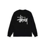 Stussy Long Sleeve Black Shirt