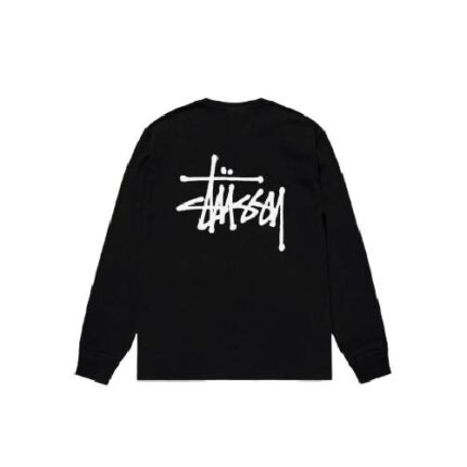 Stussy Long Sleeve Black Shirt