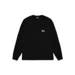Stussy Long Sleeve Black Shirt