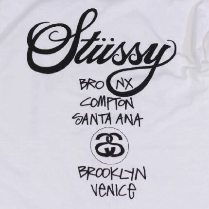 Stussy World Tour White Tee