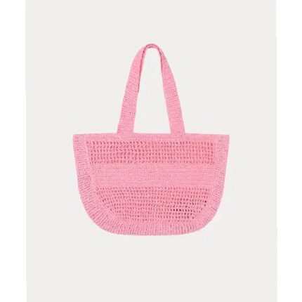 Stussy Woven Tote Pink Bag